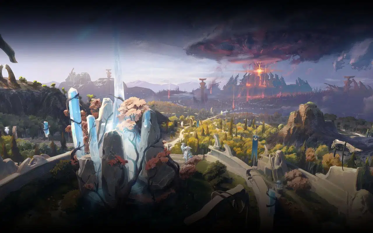DOTA2英雄眺望战场